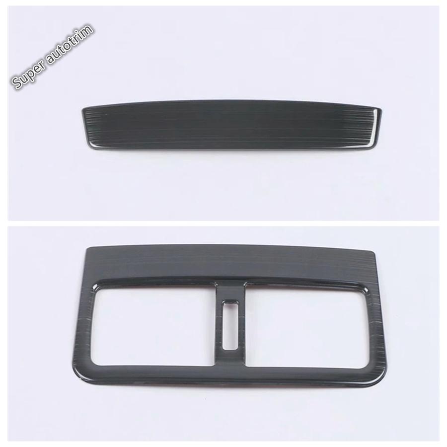 Rear Armrest Box Air Conditioning AC Vent Outlet Frame Decoration Sequ Cover Trim Fit For Mazda CX-30 - 2025 Accessories
