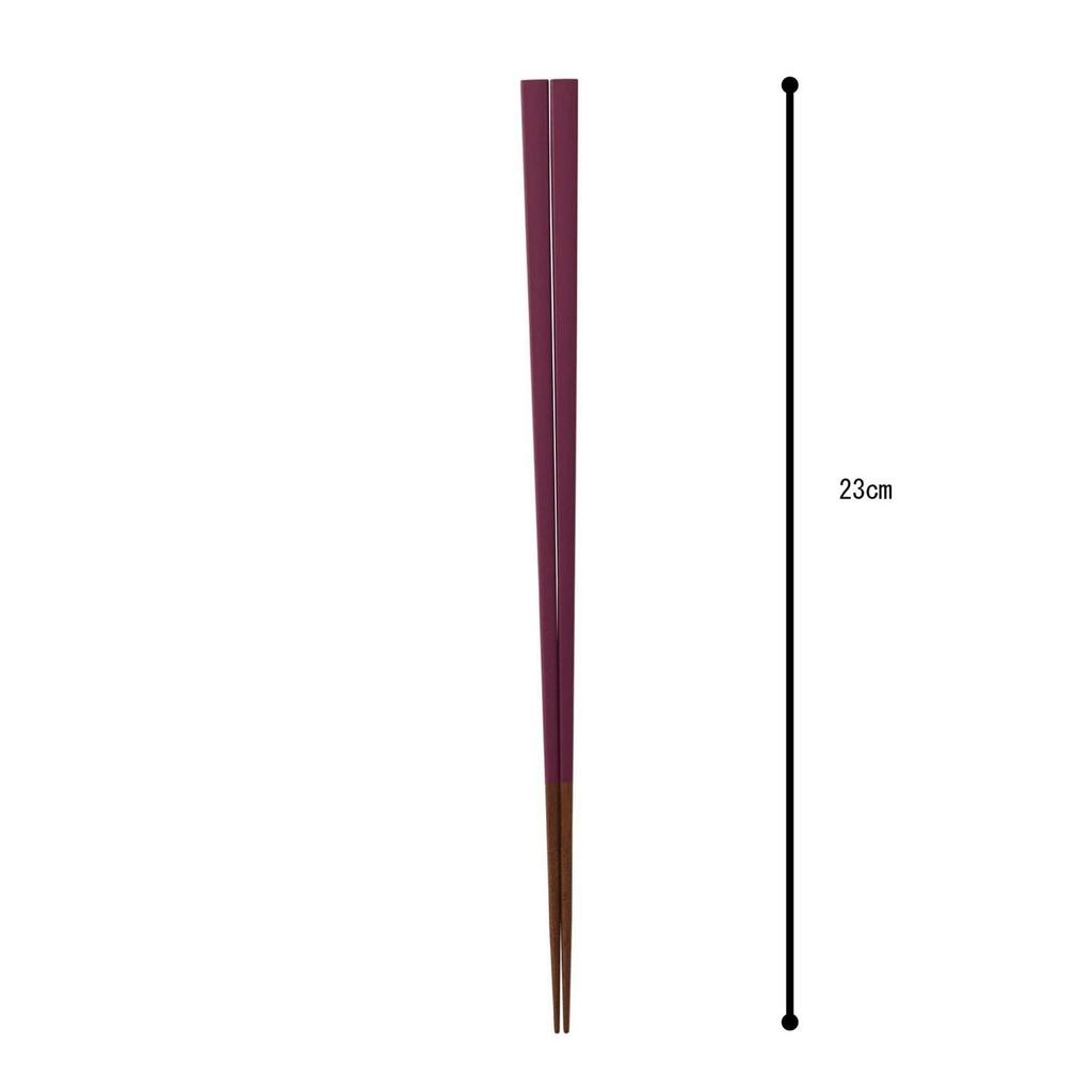 Rikizo Cocochi 23cm Made in Easy to Chopsticks, Pink, Length, Japan, Grip, R-918869