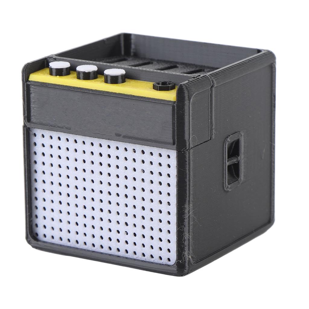 Gitarrenplektrum-Displayhalter Retro PLA-Material 3D-Druck Gitarrenplektren Aufbewahrungsbox Plektrumhalter Für Gitarristen Musikliebhaber