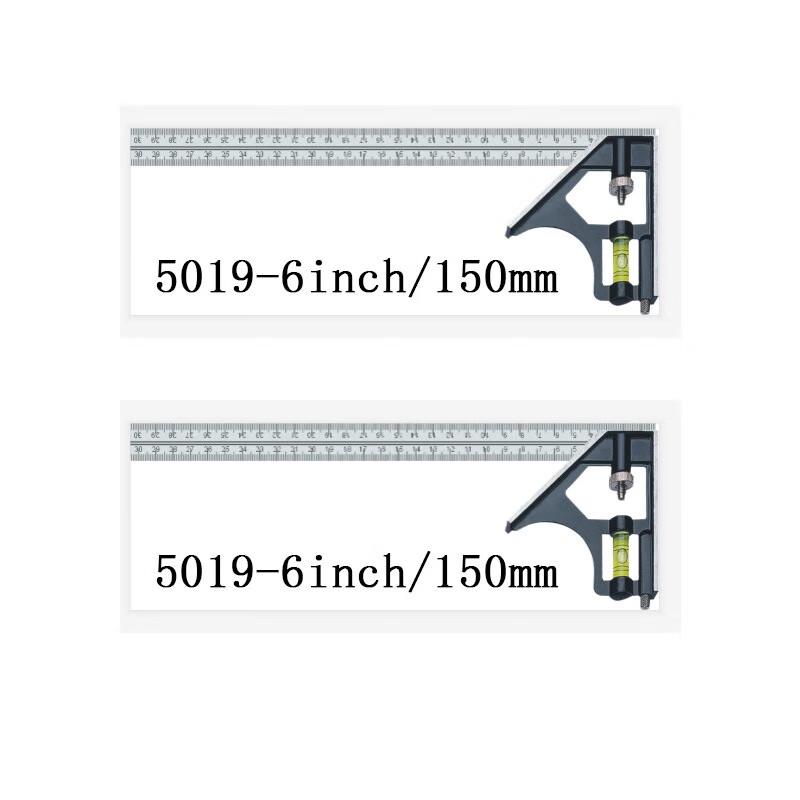 YIXI Multi-function Combination Angle Ruler