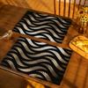Western Style Non-Slip Heat-Resistant Mat Woven Table Cloth and Desktop Protection European Kitchen Placemat for Home Decoration