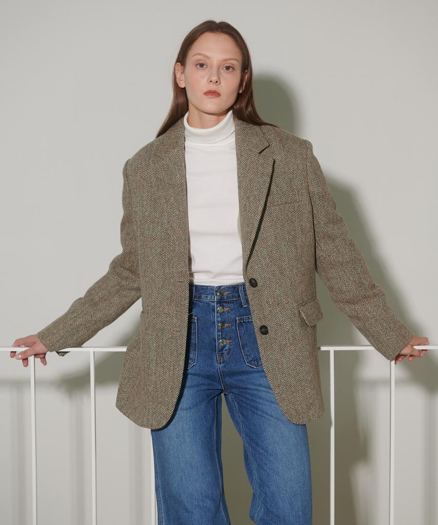 DIEPHOD Ds2_1831#Button Pocket Straight Denim