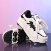 Boy/girls Casual Sports Shoes with Wheels Four -wheel Sports Boots Wheel Skate Can Remove Student Skate Shoes Sports Shoes
