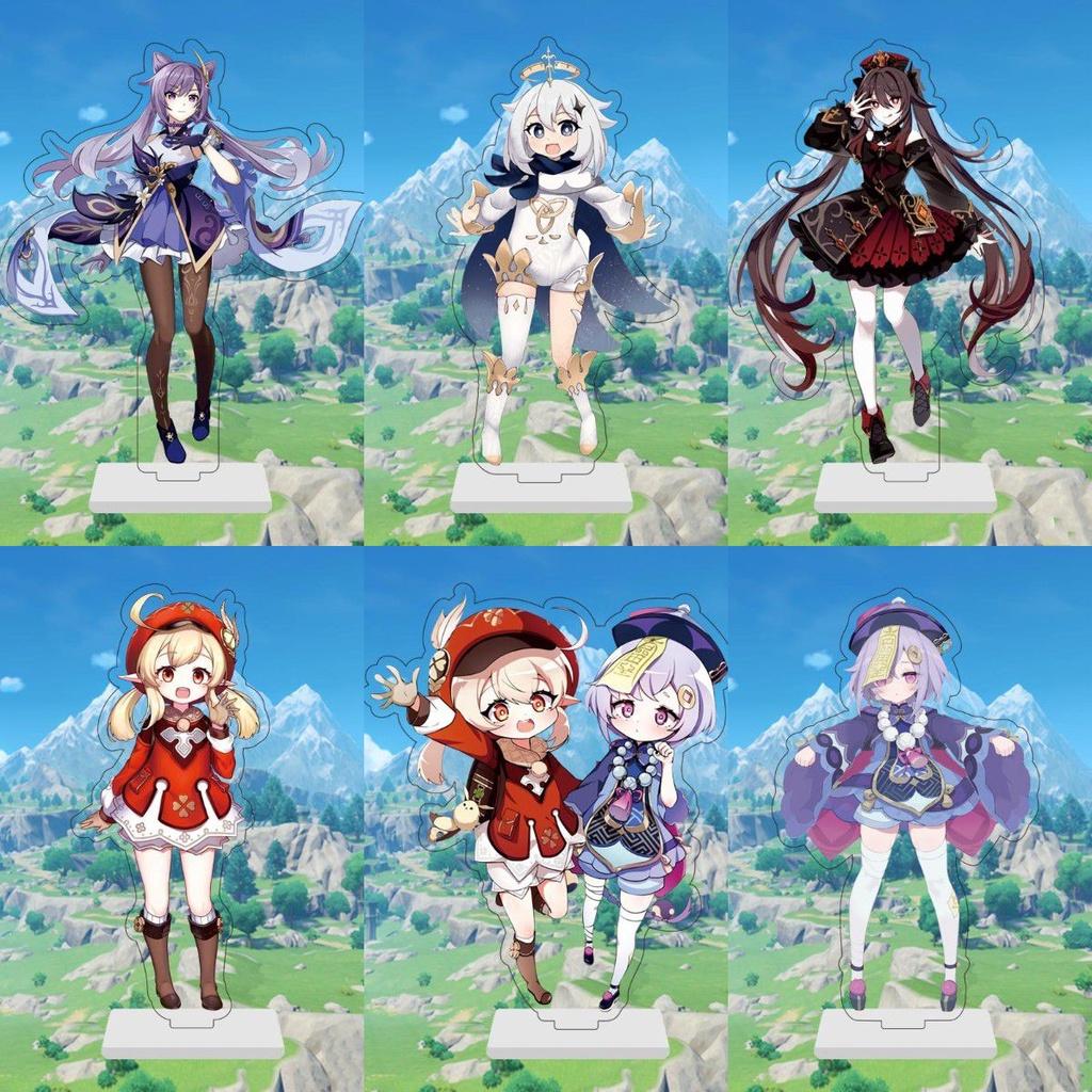 Gorgeous Genshin Impact Acrylic Stand Anime Characters Desktop Display