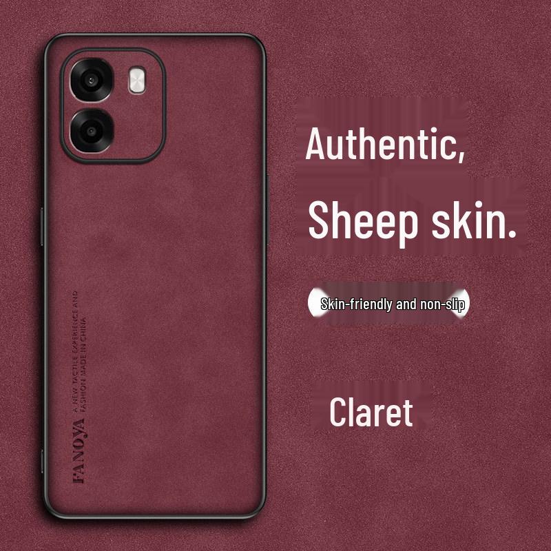 

Compatible Oppo A6 Series Leather Protective Case with Lens Coverage and Drop Protection A6S