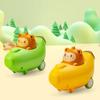 Baby Animal Car Toys Toddler Press and Go Toy Cars Wind-up Cars Bunny Rabbit Airplane Vehicles for Easter for Toddler Kids
