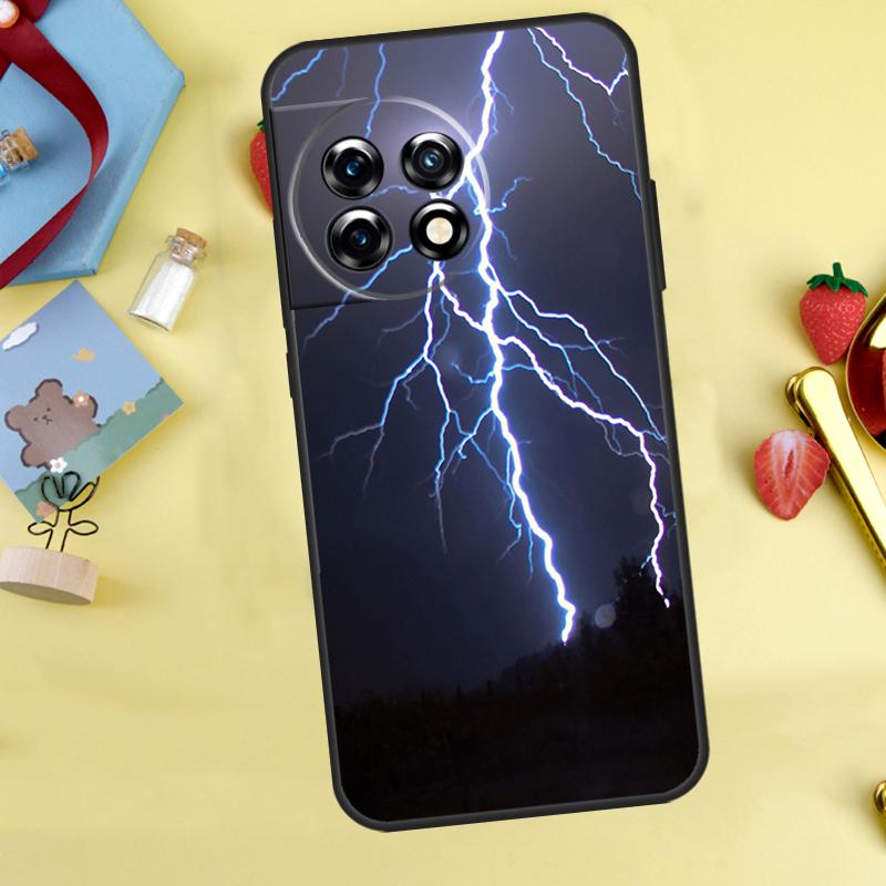Sky Lightning Style Case For OnePlus Nord 5 CE 2 3 4 Lite N20 N30 OnePlus 15 12R 13R 13 12 11 10 10T 13T Cover