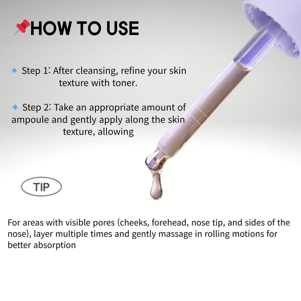 [Rejuran] Derma Healer Pore Tightening Ampoule Skin Refining & Hydrating Serum 30ml