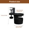 Adjustable Desk Cup Holders for Coffee and Water Clip On Table Drink Holders with 360 Degree Rotation Daily Use