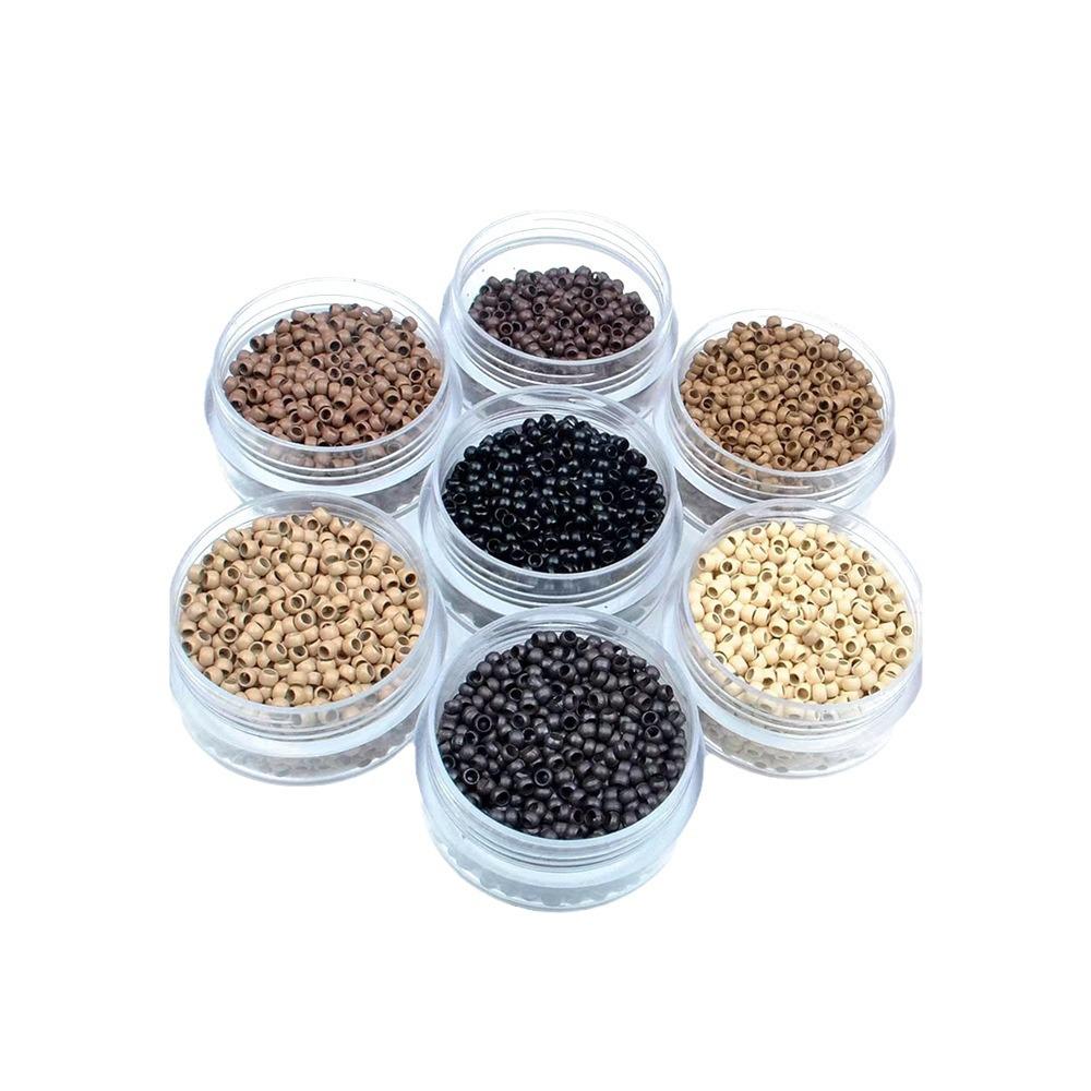 2,5 mm Nano Kupfer Mikro Haarverlängerungsringe - 1000 Stück