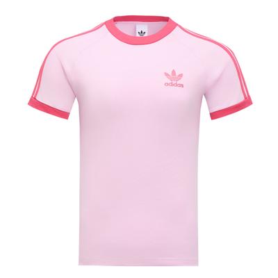 Originals SS25 Cali Mode Comfortabel Veelzijdig Eenvoudig T-shirt met Korte Mouwen Heren Tops Helder-Roze Natuurlijk-Roze KR0292