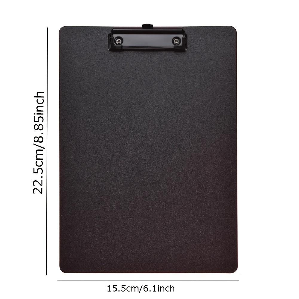 1PC A5 File Folder Clipboard Writing Pad Memo Clip Board Clips Test Paper Storage Organizer School Supplies Office Stationary