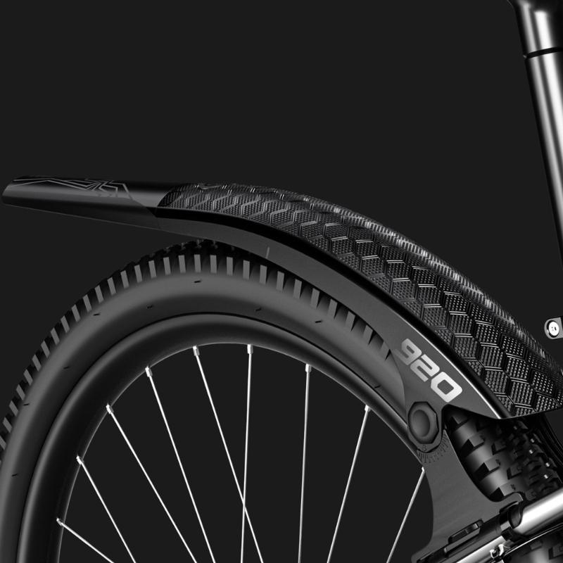 Adjustable Road Bike Mudguard Front / Rear Mudguard Mountain Bike Mudguard Bike Mudguard Enduring Easily To Install