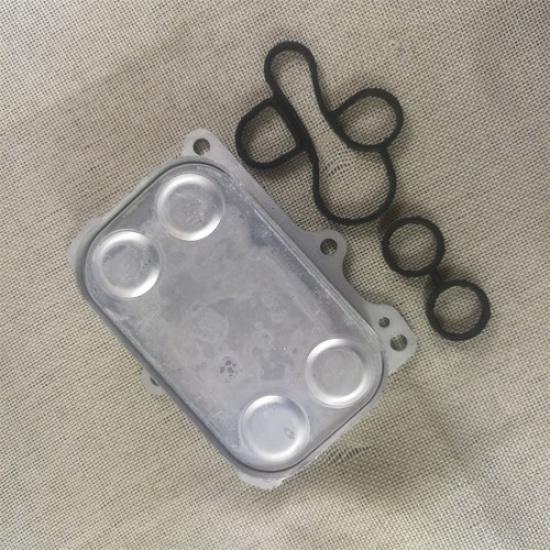 Oil Cooler Assembly with Sealing Gasket Set Fit for Fiat 500 2012 2013-2015 1.4L