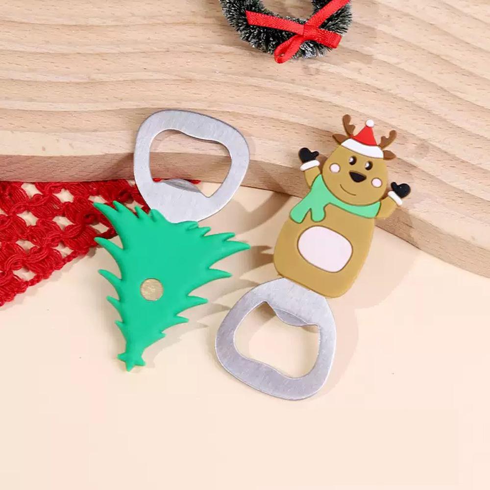 4-piece, 2-piece, 1-piece - Creative Christmas Element Bottle Opener - Essential Bottle Opener for Christmas