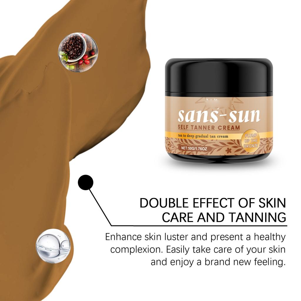 Sunburn Herbal Cream With Tanning And Melanin Generation