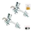 BDP937-1 2 Pieces Front Left AND Right Door Catch Hinge Brake Stop Check Strap Limiter for Citroen Xsara Picasso 1999-2012 9181E6