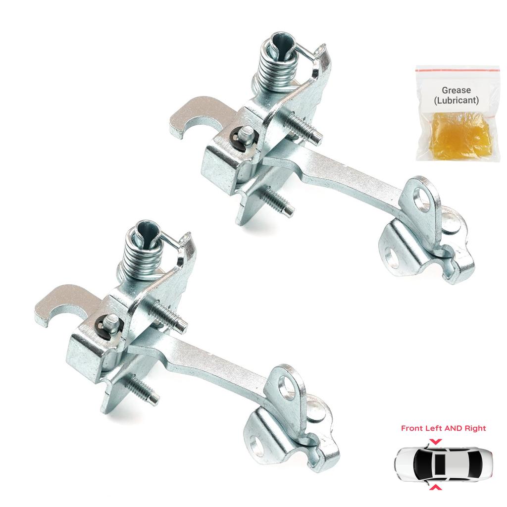 BDP937-1 2 Pieces Front Left AND Right Door Catch Hinge Brake Stop Check Strap Limiter for Citroen Xsara Picasso 1999-2012 9181E6