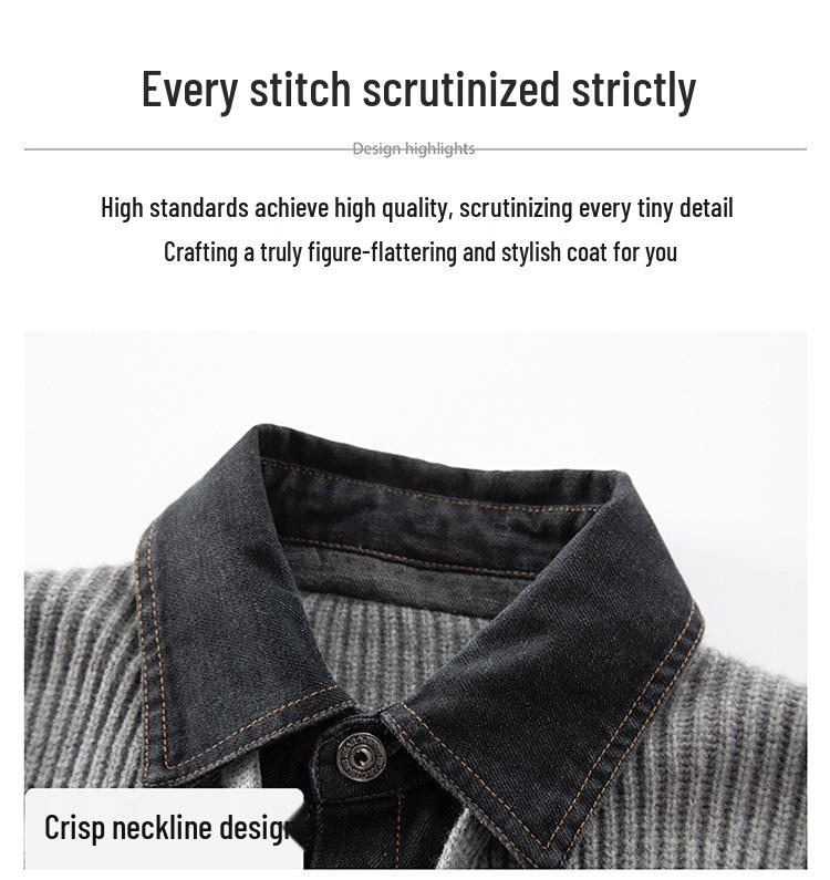 Herren 2025 Frühling/Herbst Koreanischer Stil Strick-Cardigan Pullover Jacke