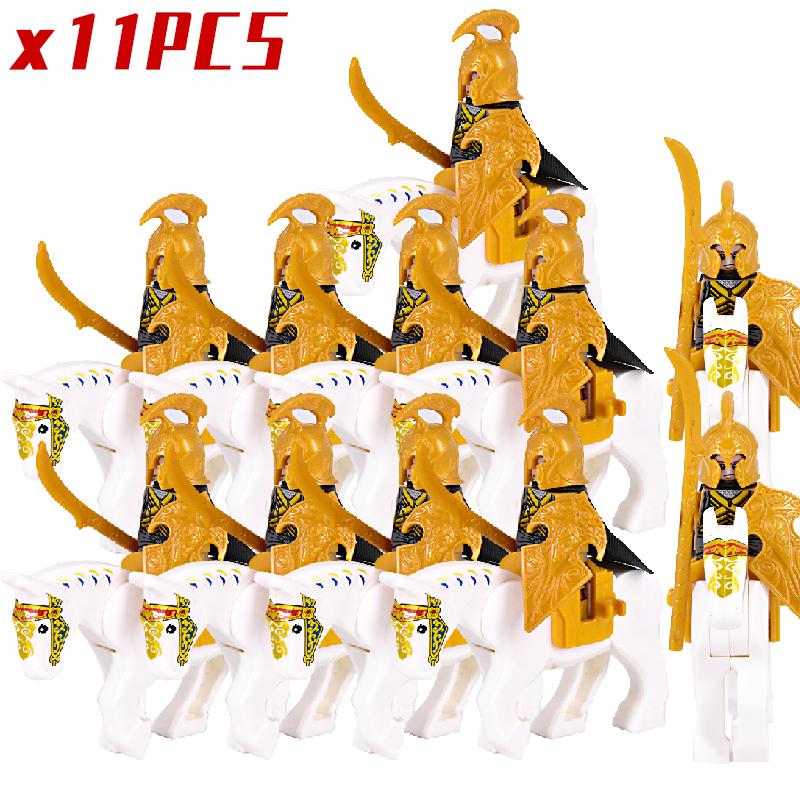 Elfii Soldat Cu Cal de Război Armate Figuri lotr Armură Garda Războinic Arcaș Cavaleri Medievali Blocuri de construcție Cărămizi jucării cadouri