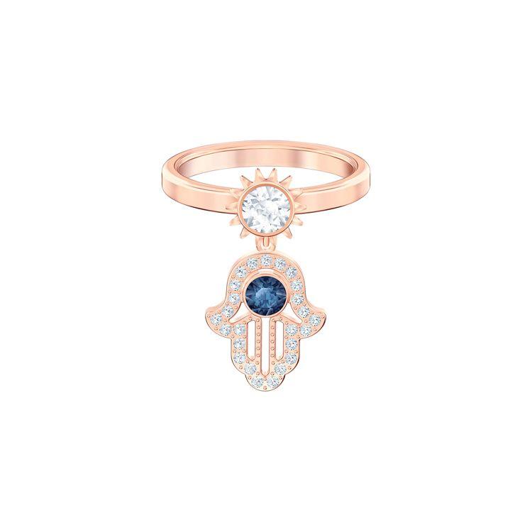 Swarovski Symbol Ring Rose Gold Plated Women accessories 5515443 55