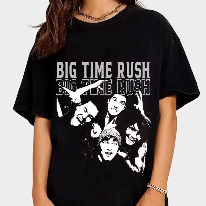 Big Time Rush Tour 2026 Vintage Band Concert Fan Made XXXL