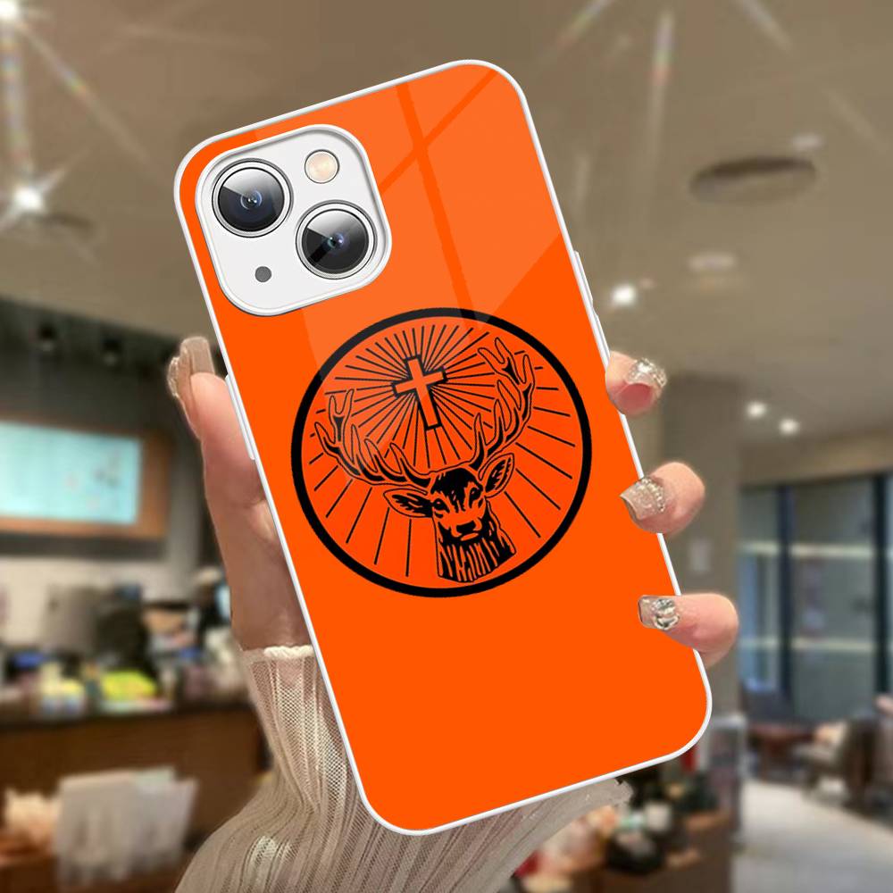 Hot J-JaegermeisterS For IPhone 14 13 12 Mini 11 Pro XS Max X XR 14 Plus Tempered Glass Cover