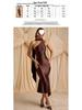 Summer European & American Style Backless Evening Gown - Fashionable & Sexy Women's Long Dress