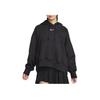 Nike Sudadera con capucha para mujer con logo estampado Negro DQ5859-010
