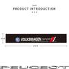 Car Windshield Sticker Front Window Decorative Decal For VW GTI Polo Golf Passat MK6 Tiguan Jetta Beetle ID.3 Arteon CC Hub Cap