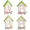 Easter Bird House Candle Silicone Molds Heat Resistant for Resin Casting Making Candle Soap Home Decoration Holiday Gift