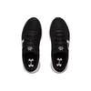 Under Armour Micro G Pursuit B Simple Solid Low-Top Lifestyle Shoes Women sneaker Black 3021969-002