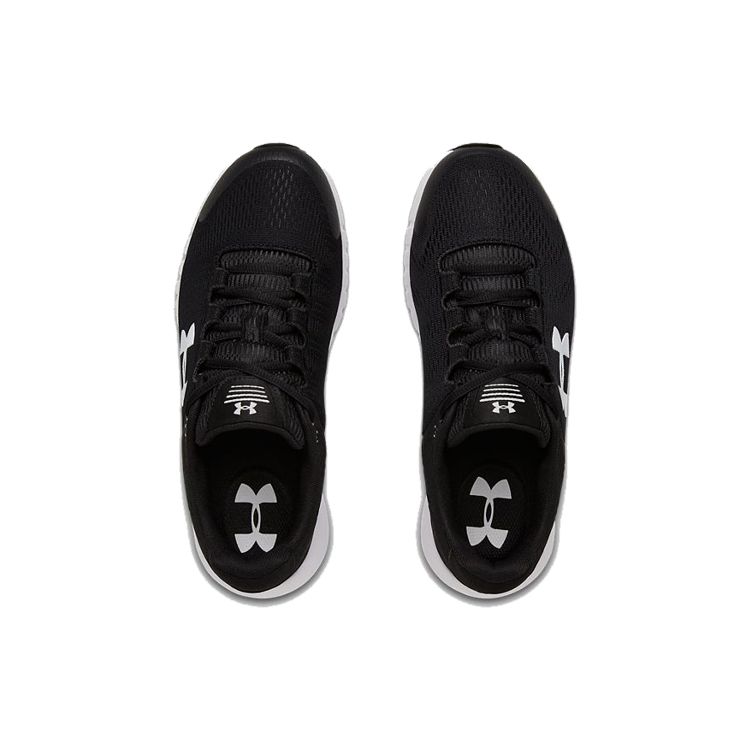 Under Armour Micro G Pursuit B Simple Solid Low-Top Lifestyle Shoes Women sneaker Black 3021969-002