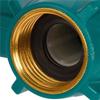 SHGO-Garden Hose 3/4" 4-Way Tap Connector Pipe Splitter Plastic Drip Irrigation Water Connection Agricultural New EU Plug