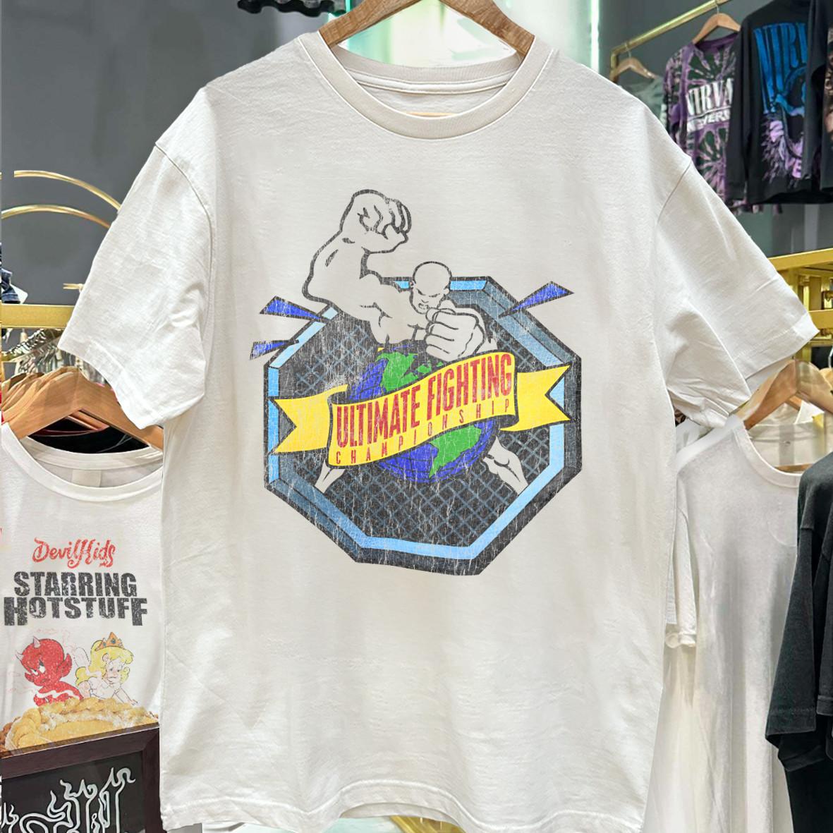 OG UFC Promo Rare T-Shirt White XL 3XL