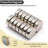 25x8mm Superstarker Neodym-Magnet N35 NdFeB Permanentmagnet Magnete Rund Starke Magnete Kühlschrank