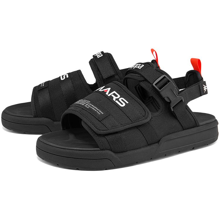Kappa Velcro Strap Sports Beach Sandals Unisex sandals Black K0CX5LL03D-990