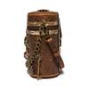 Johnature Retro Cowhide Bucket Bag Steampunk Rivet Chain Genuine Leather Women Hand Bag Fashion Small Shoulder Bags