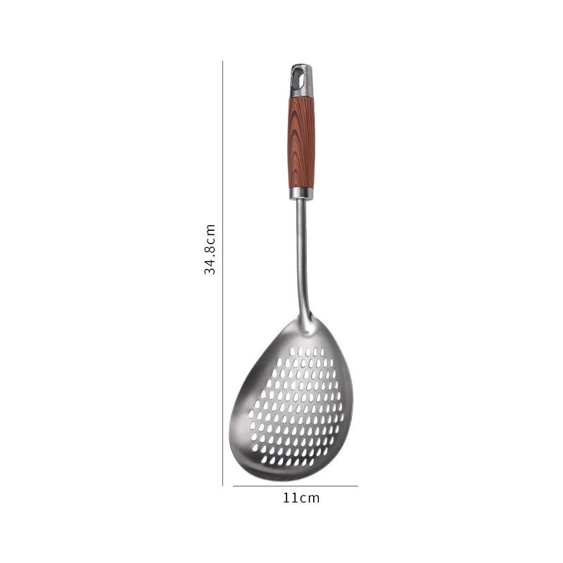 Easy to Store Stainless Steel Spider Strainer Skimmer Colander Sieve 1PC for Small Apartment Kitchen Frying Use