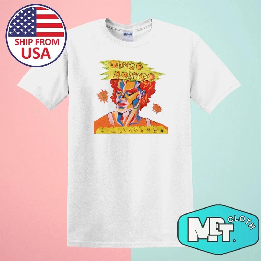 Oingo Boingo Men s White Size S-5XL 3XL