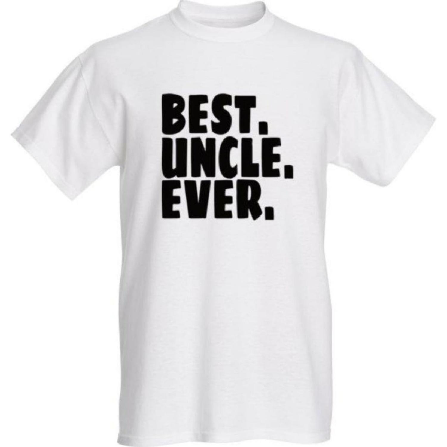 Classy Canuck Best Uncle Ever T-Shirt - Birthday Gift for Uncles S