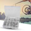 100Pcs Fishing Hook Strong Penetration Assist Bait Sharp Carbon Steel High Strength Hook Fishing Accessories