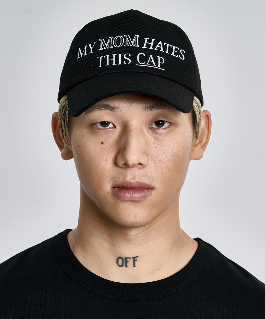 AJOBYAJO [Pba] My Mom Hates This Cap [Black]