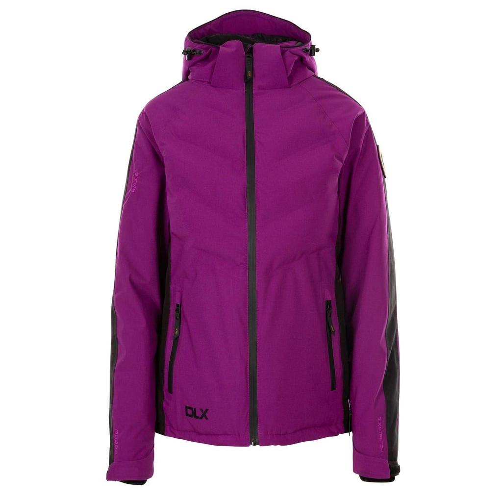 DLX Womens/Ladies Gabriella Colour Block Hooded Ski Jacket