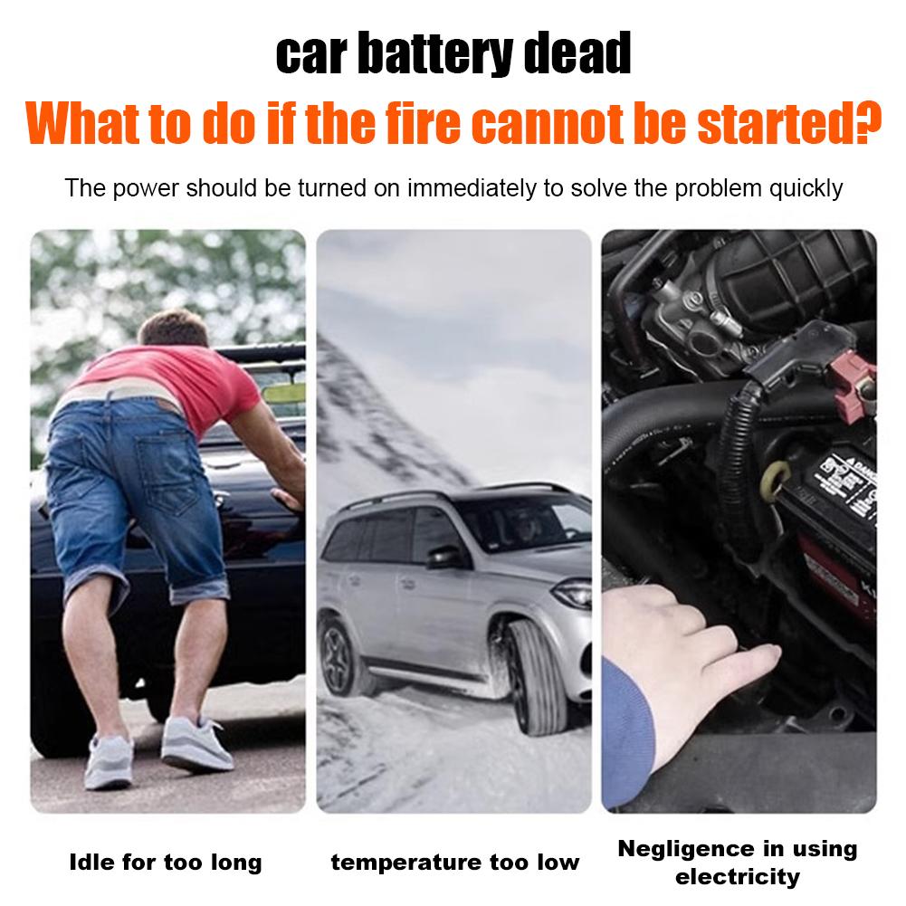 Car Emergency Starter For Dayi A3 Converter Charger Battery Clip Hammer Without Electric Wrench T7L5