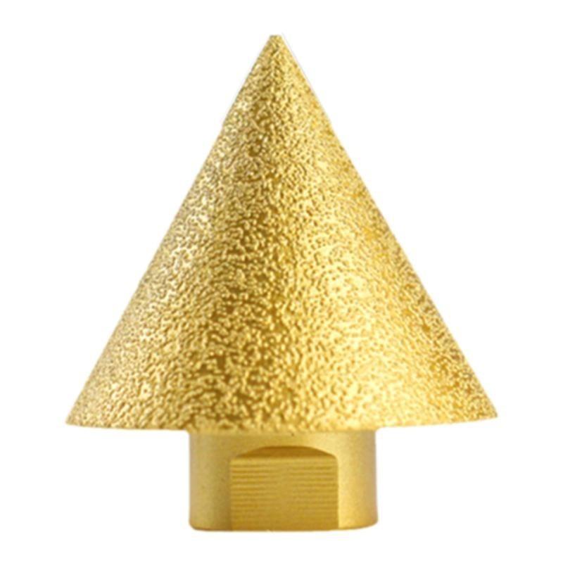 M14 Thread Diamond Beveling Chamfer Bit 38/50mm Cone Punching Expanding Drill Bit Grinding Wheel Ceramic Tile Chamferer