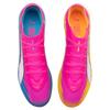 Puma Ultra 6 Match Comfortable Durable MG Soccer Shoes Unisex sneaker Pink Yellow Blue 108972-05