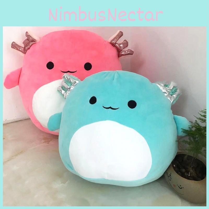 Adorable Blue Salamander Plush Toy For Kids 20cm 30cm 40cm Sizes