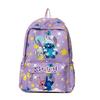 Cartoon Pattern Stitch Kids Backpack With Lightweight Nylon For Education School
