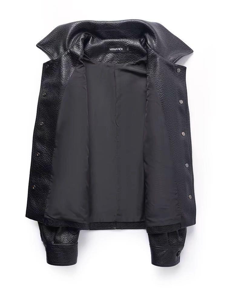 Spring & Autumn Women's Short Leather Jacket – Stylish Motorcycle Outerwear